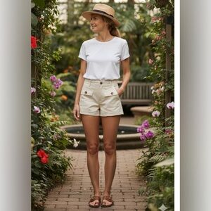 New Vuori Vintage Ripstop Utility Short Milkweed Medium VW3039